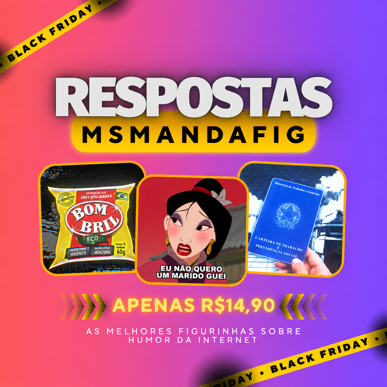 Capa ilustrativa do pack Respostas Impertinentes